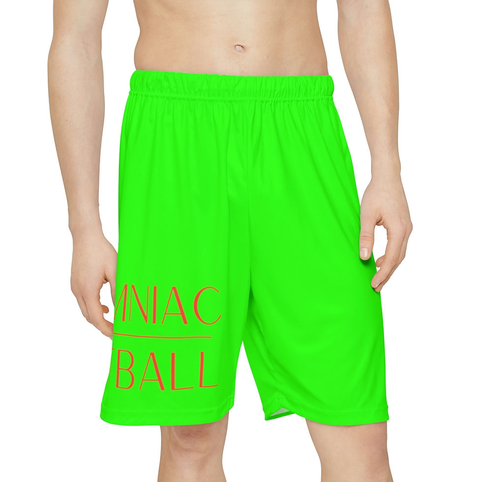 Thumbnail: Insomniac Softball Men’s Shorts - Neon Green
