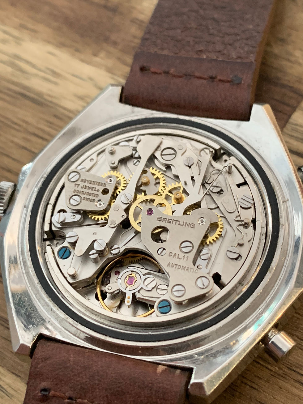 Thumbnail: BREITLING GMT - 2115 - 100% NEW SERVICE - FRIED EGG - 48mm