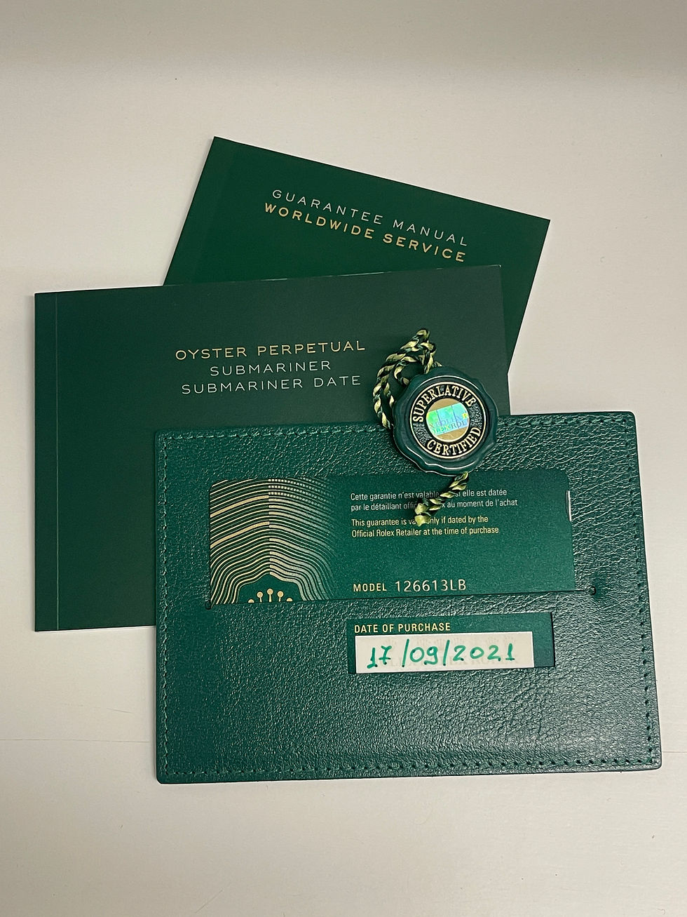 Thumbnail: Rolex Submariner126613LB | 41mm Steel‑Gold “Bluesy” | Full set 09/2021