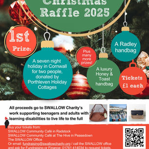 SWALLOW's Grand Christmas Raffle 2025!