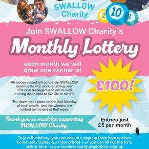 Win £100 with SWALLOW's Monthly Lottery!