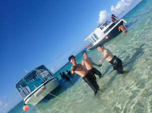 2024.7.6 元気な体験ダイバー3人集とファンチーム