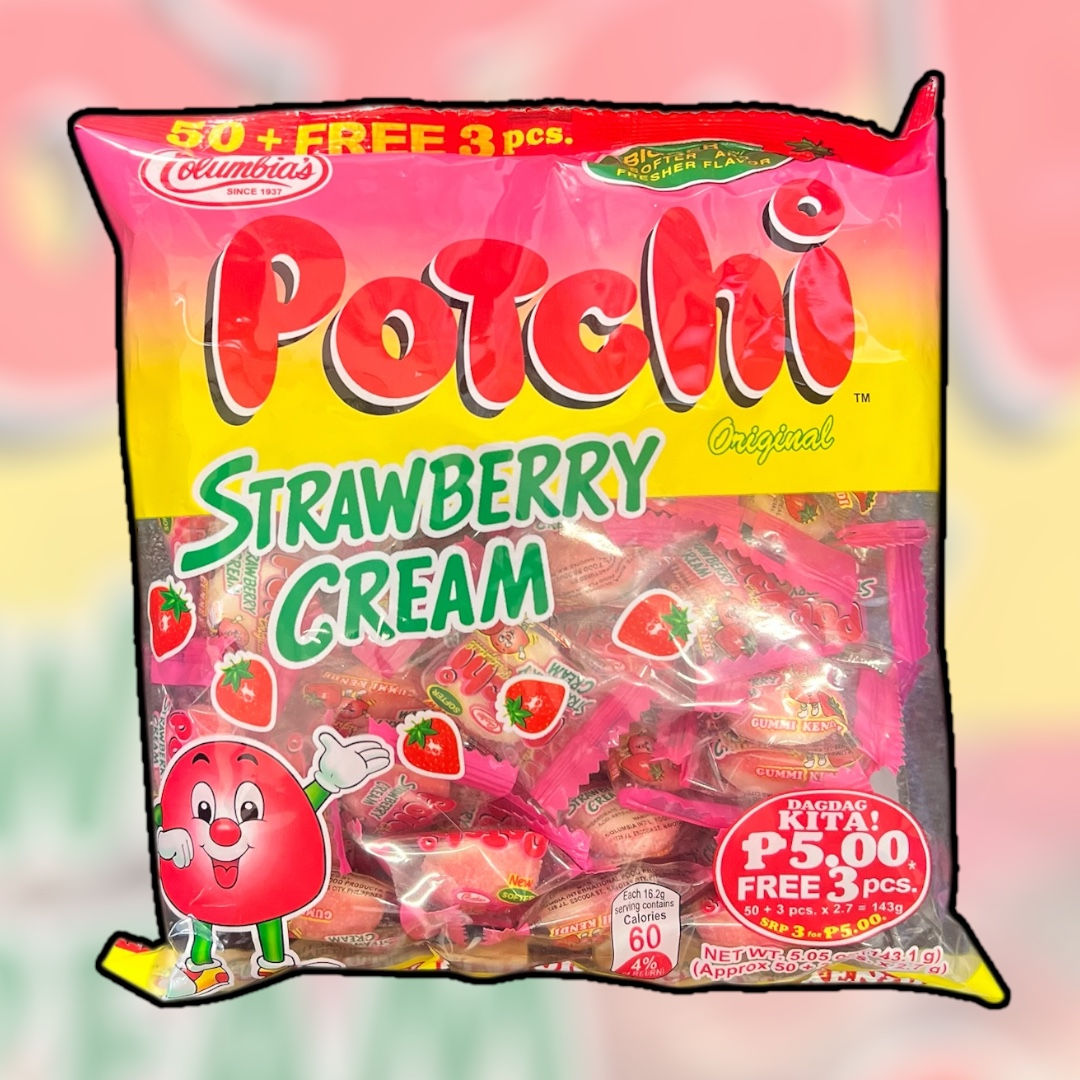 Columbia's Potchi Strawberry Cream 143g