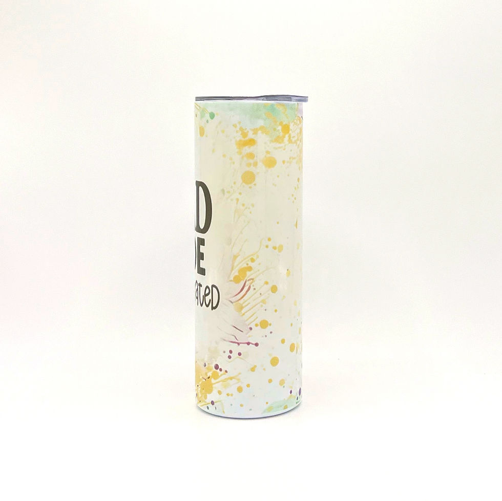 Thumbnail: "Dead Inside but Caffeinated" 20oz Tumber
