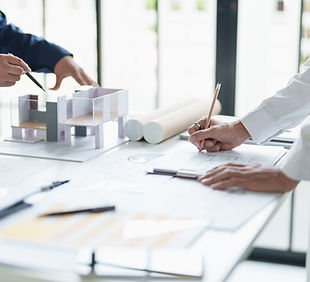 Architecture drawing on architectural Creative project business architecture building cons