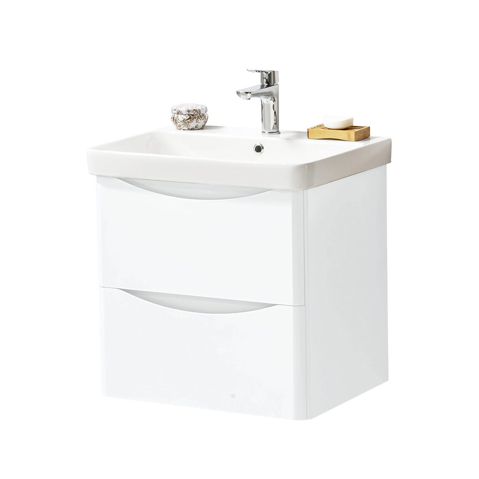 Thumbnail: Kartell K-VIT Arc 2 Drawer Unit & Ceramic Basin