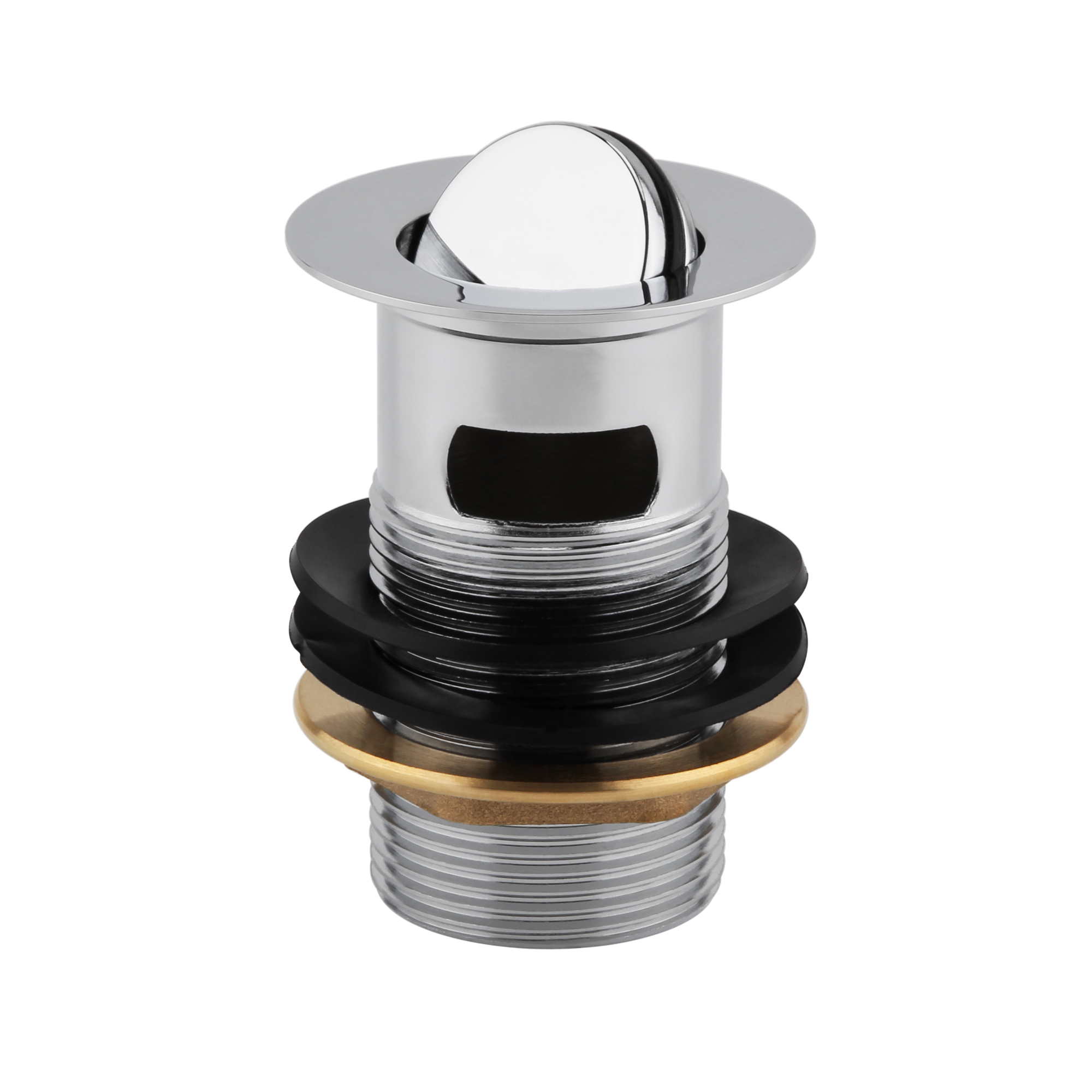 Chrome Flip Basin Waste (Slotted)