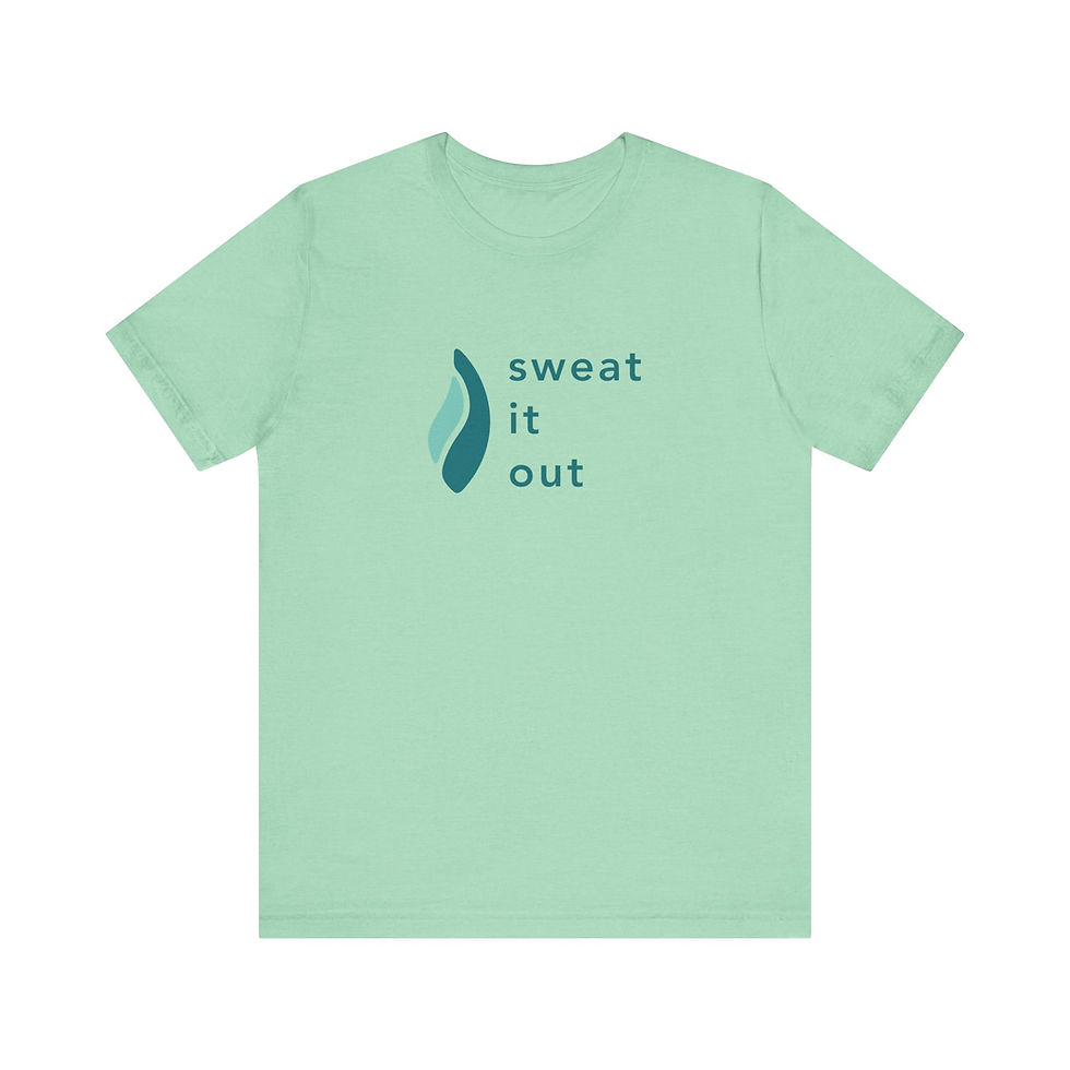 Thumbnail: Sweat it out unisex t-shirt