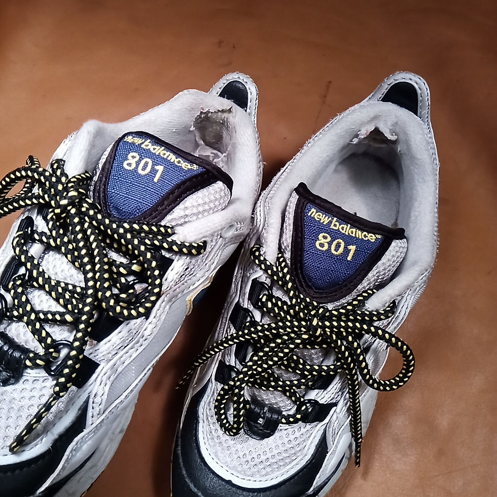 New Balance(ニューバランス)801 カウンターライニング修理