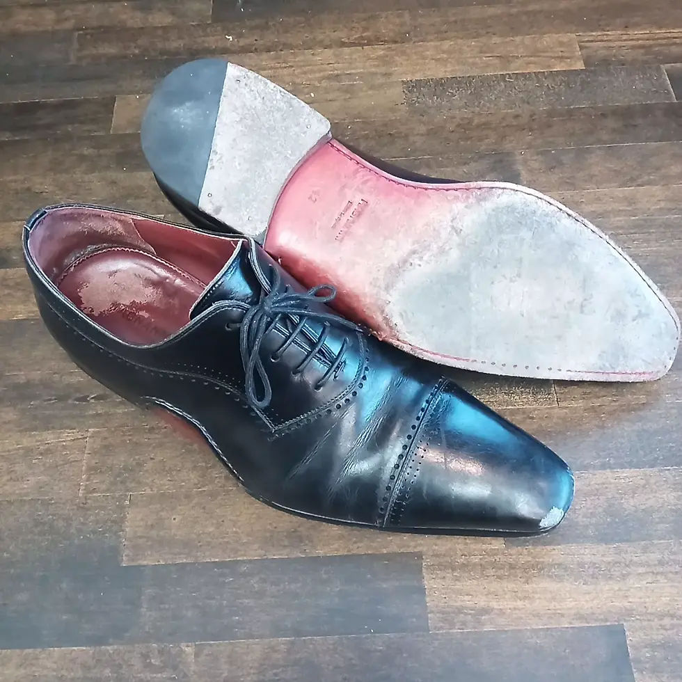 MAGNANNI(マグナーニ)ハーフソール かかと修理 メンテナンス