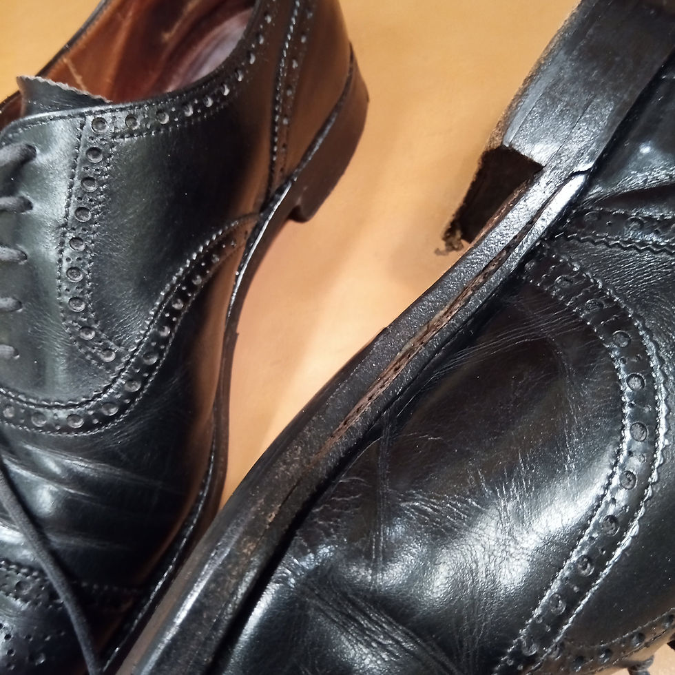 Lloyd Footwear(ロイドフットウェア) オールソール+ハーフソール、カウンターライニング