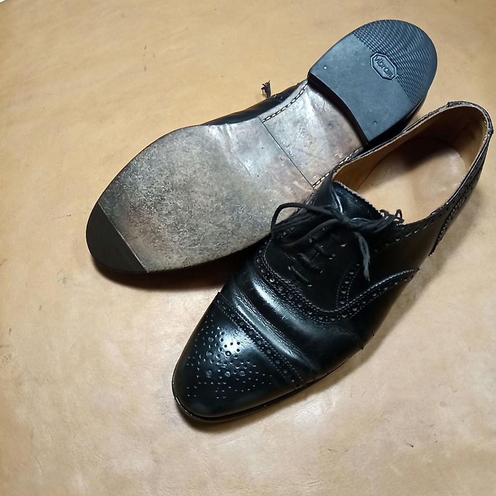 CROCKETT&JONES (クロケットジョーンズ) カウンターライニング つま先補強 中敷き交換
