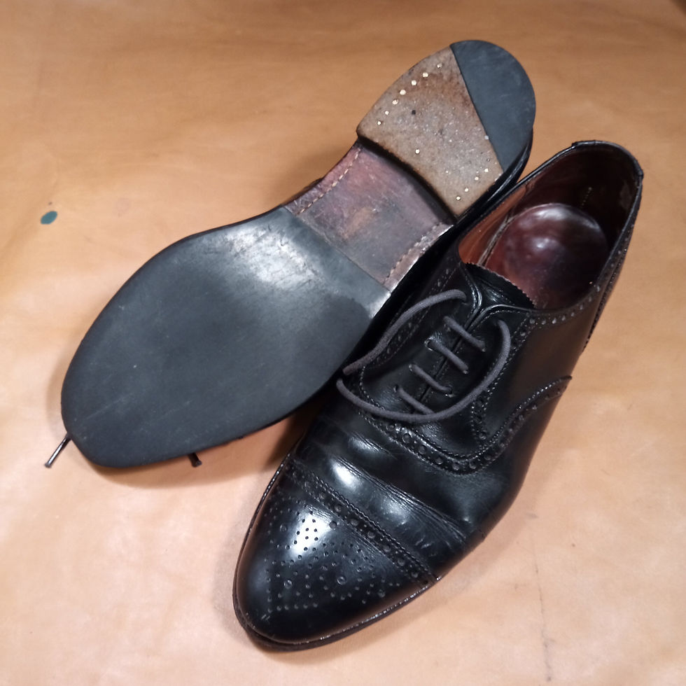 Lloyd Footwear(ロイドフットウェア) オールソール+ハーフソール、カウンターライニング