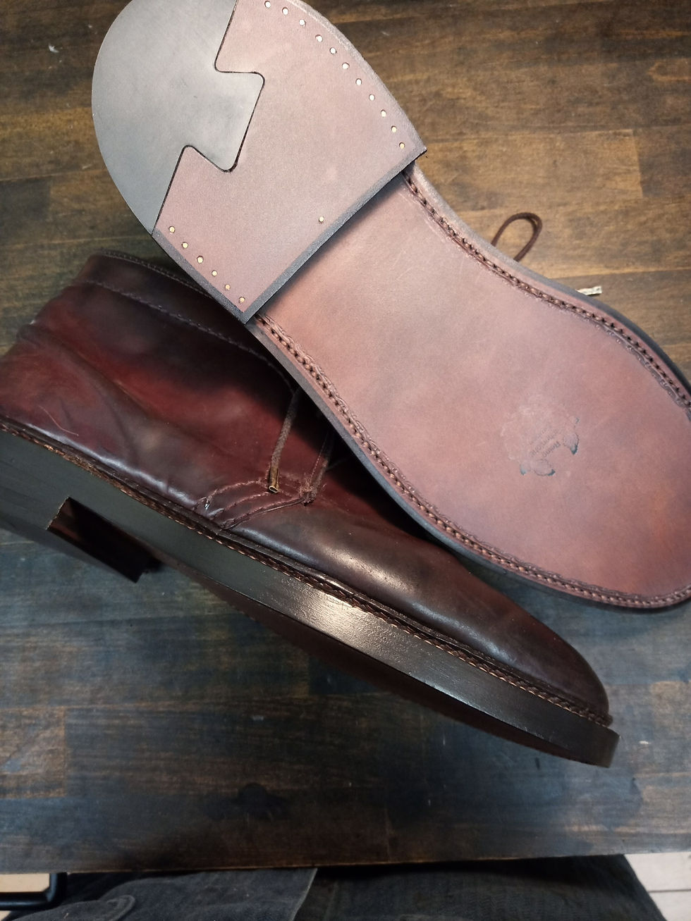 Alden オールデン レザーソール交換