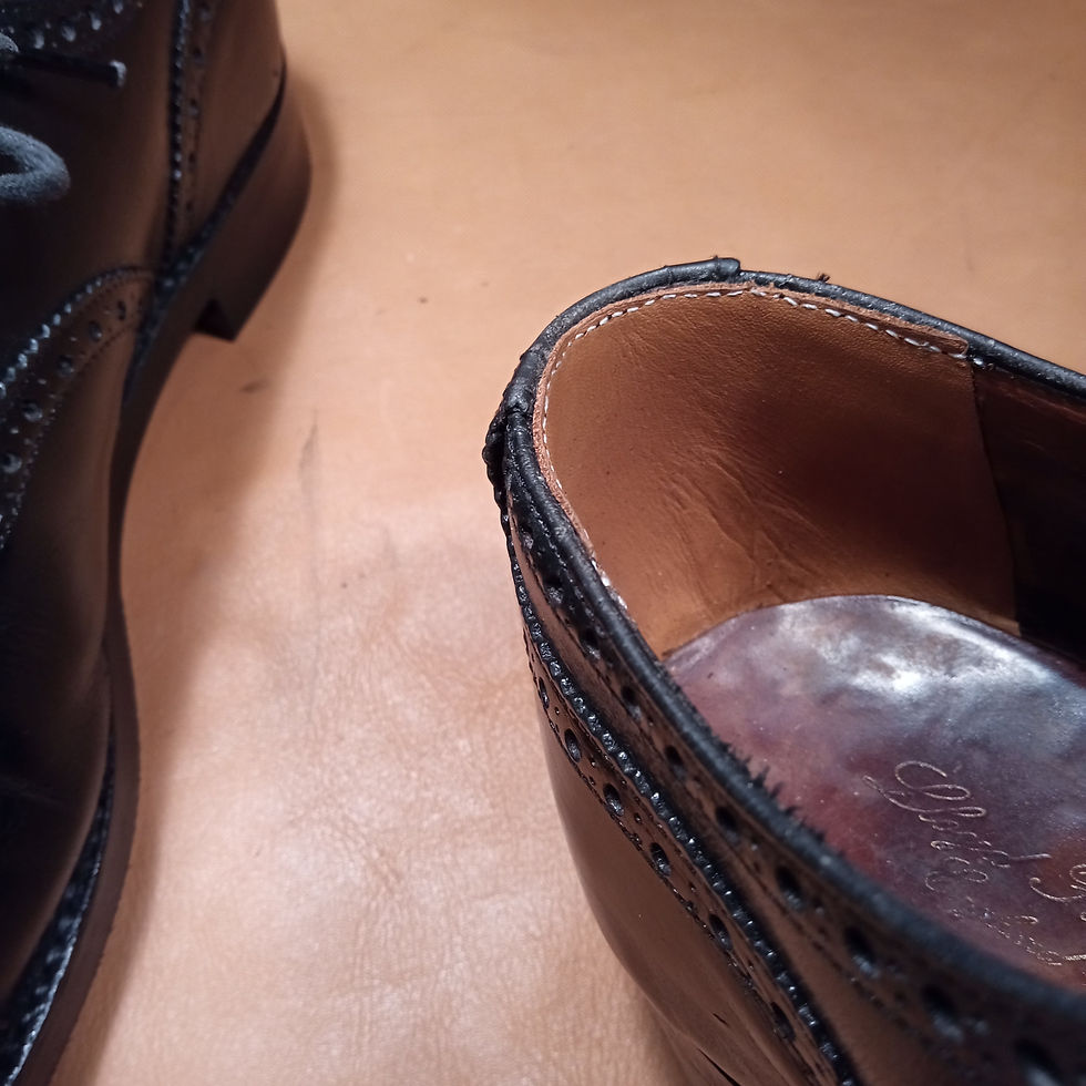 Lloyd Footwear(ロイドフットウェア) オールソール+ハーフソール、カウンターライニング