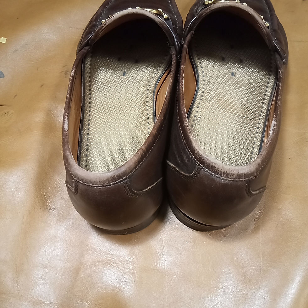 FERRAGAMO (フェラガモ) かかと修理 履き口修理