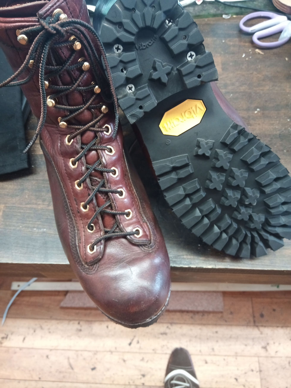 CHIPPEWA チペワ オールソール ヒールカーブ