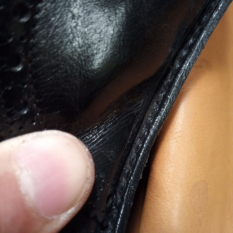 Lloyd Footwear(ロイドフットウェア) オールソール+ハーフソール、カウンターライニング