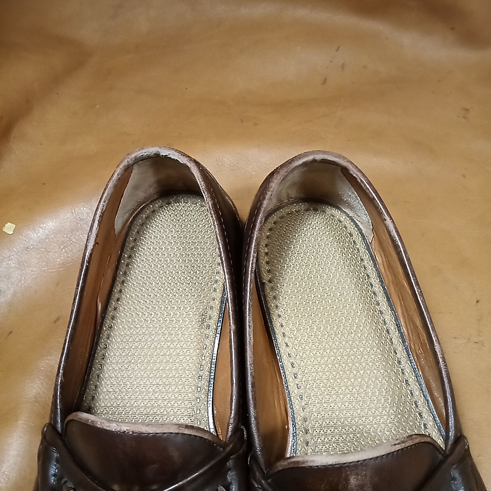 FERRAGAMO (フェラガモ) かかと修理 履き口修理