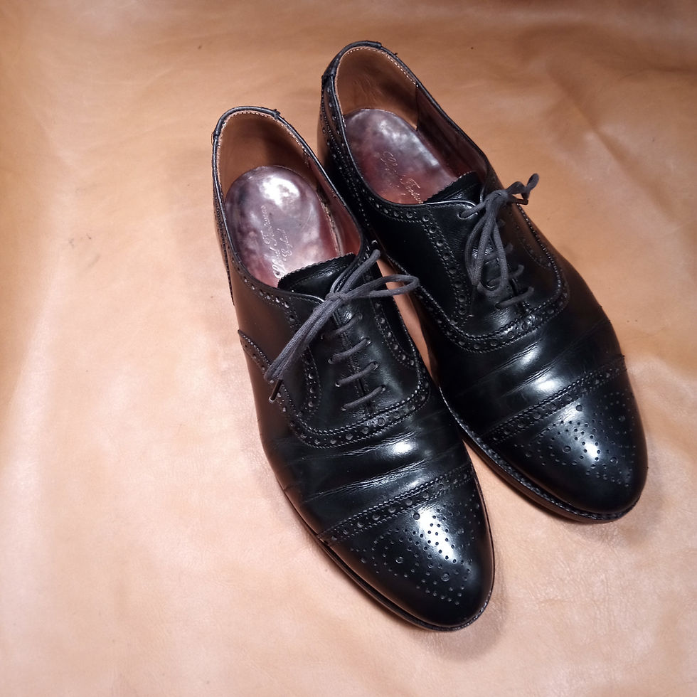Lloyd Footwear(ロイドフットウェア) オールソール+ハーフソール、カウンターライニング