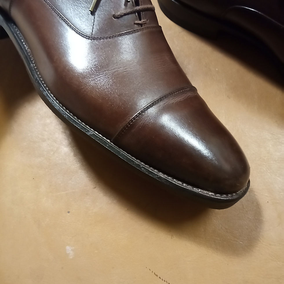SCOTCH GRAIN(スコッチグレイン)シミ抜きクリーニング ハーフソール
