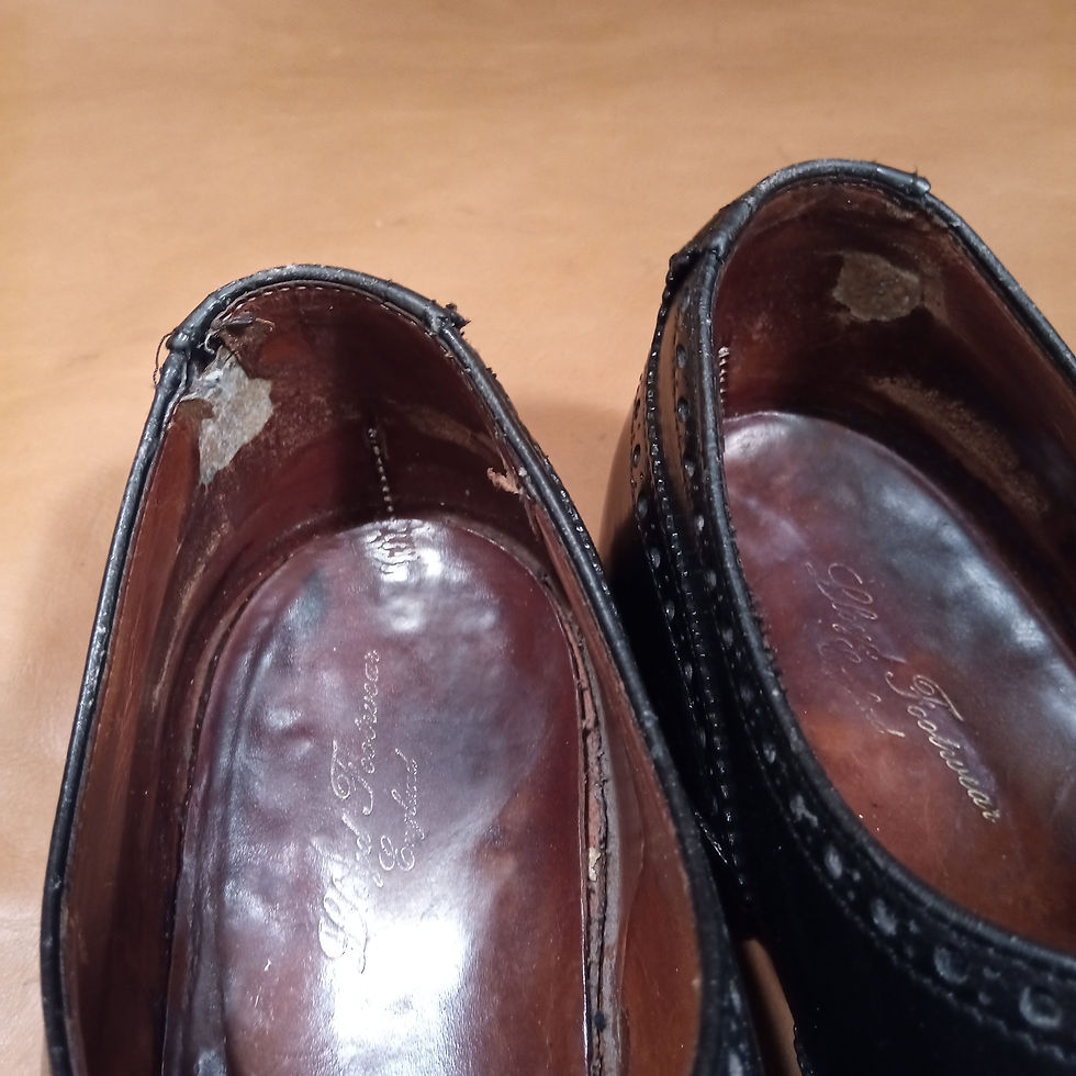 Lloyd Footwear(ロイドフットウェア) オールソール+ハーフソール、カウンターライニング