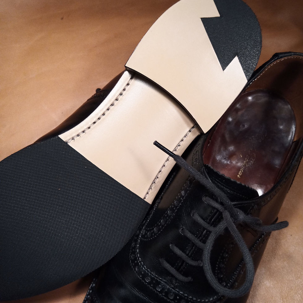 Lloyd Footwear(ロイドフットウェア) オールソール+ハーフソール、カウンターライニング