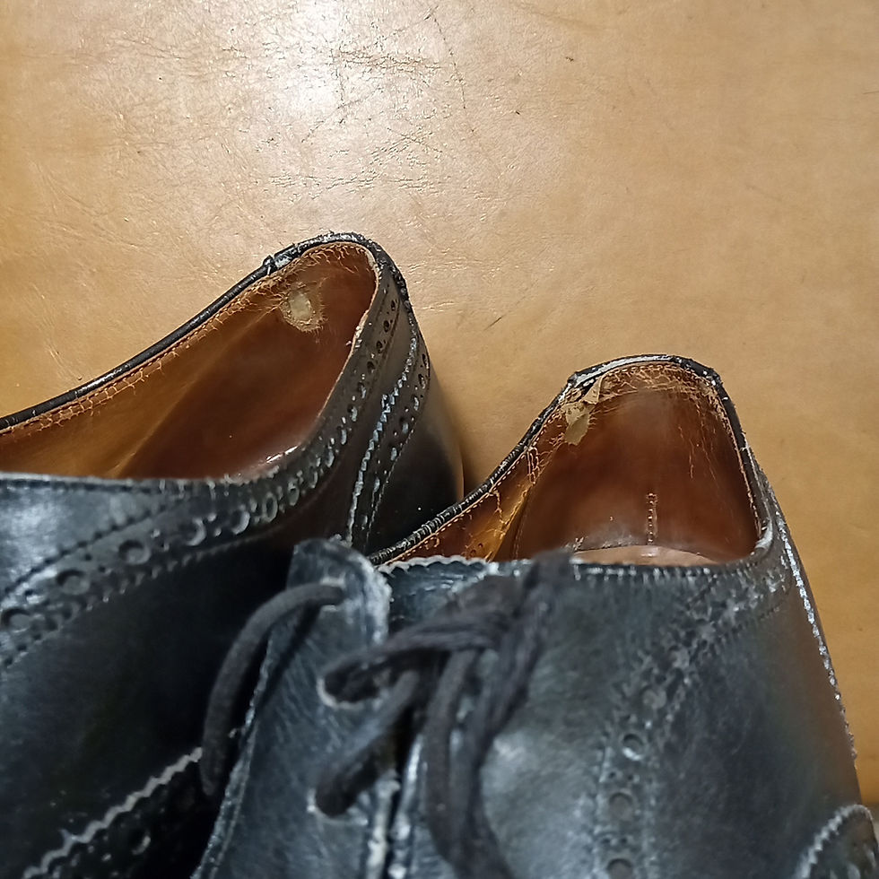 CROCKETT&JONES (クロケットジョーンズ) カウンターライニング つま先補強 中敷き交換
