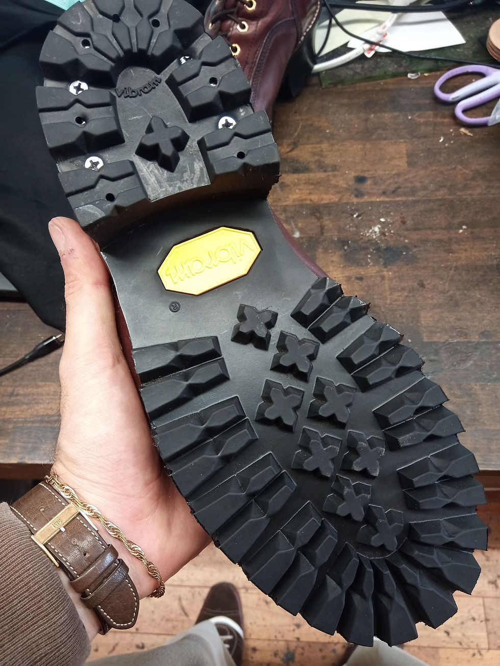 CHIPPEWA チペワ オールソール ヒールカーブ