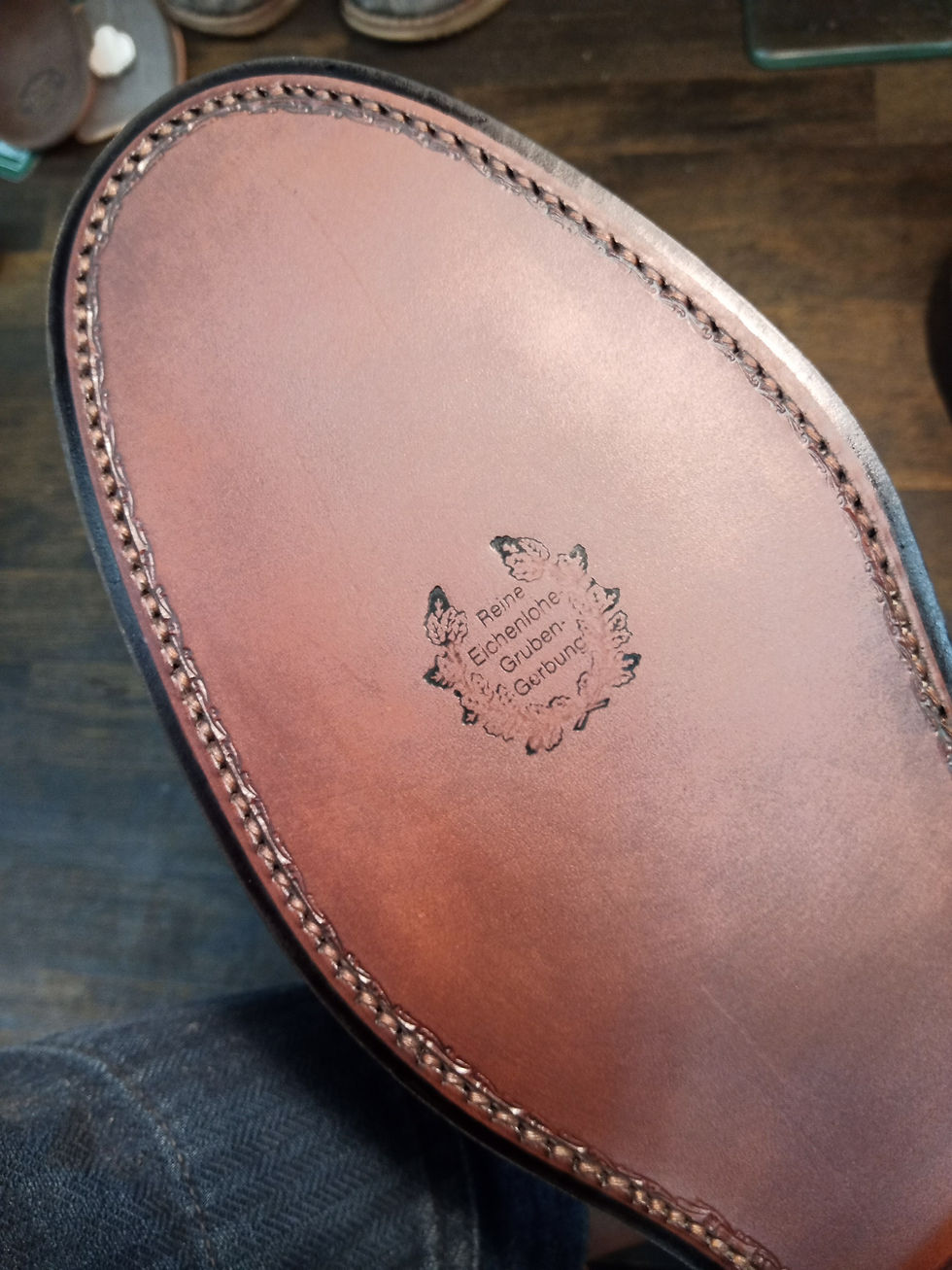 Alden オールデン レザーソール交換