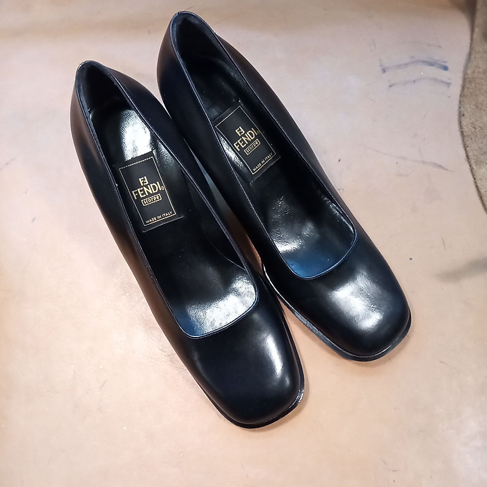 FENDI (フェンディ)新品 ハーフソール かかと交換