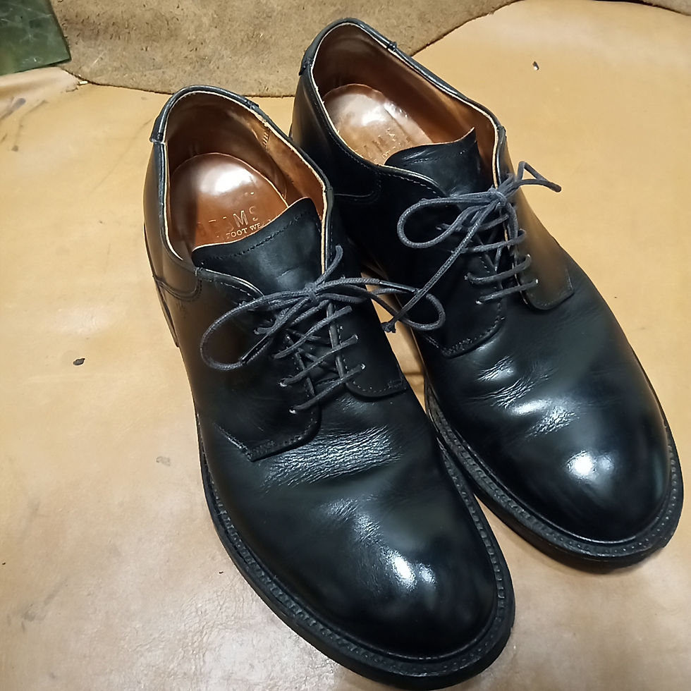 Alden(オールデン)BEAMS(ビームス)かかと修理 つま先補強