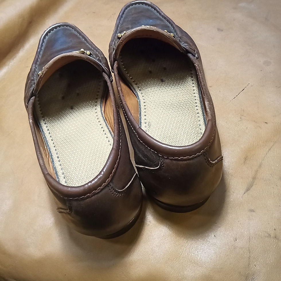 FERRAGAMO (フェラガモ) かかと修理 履き口修理
