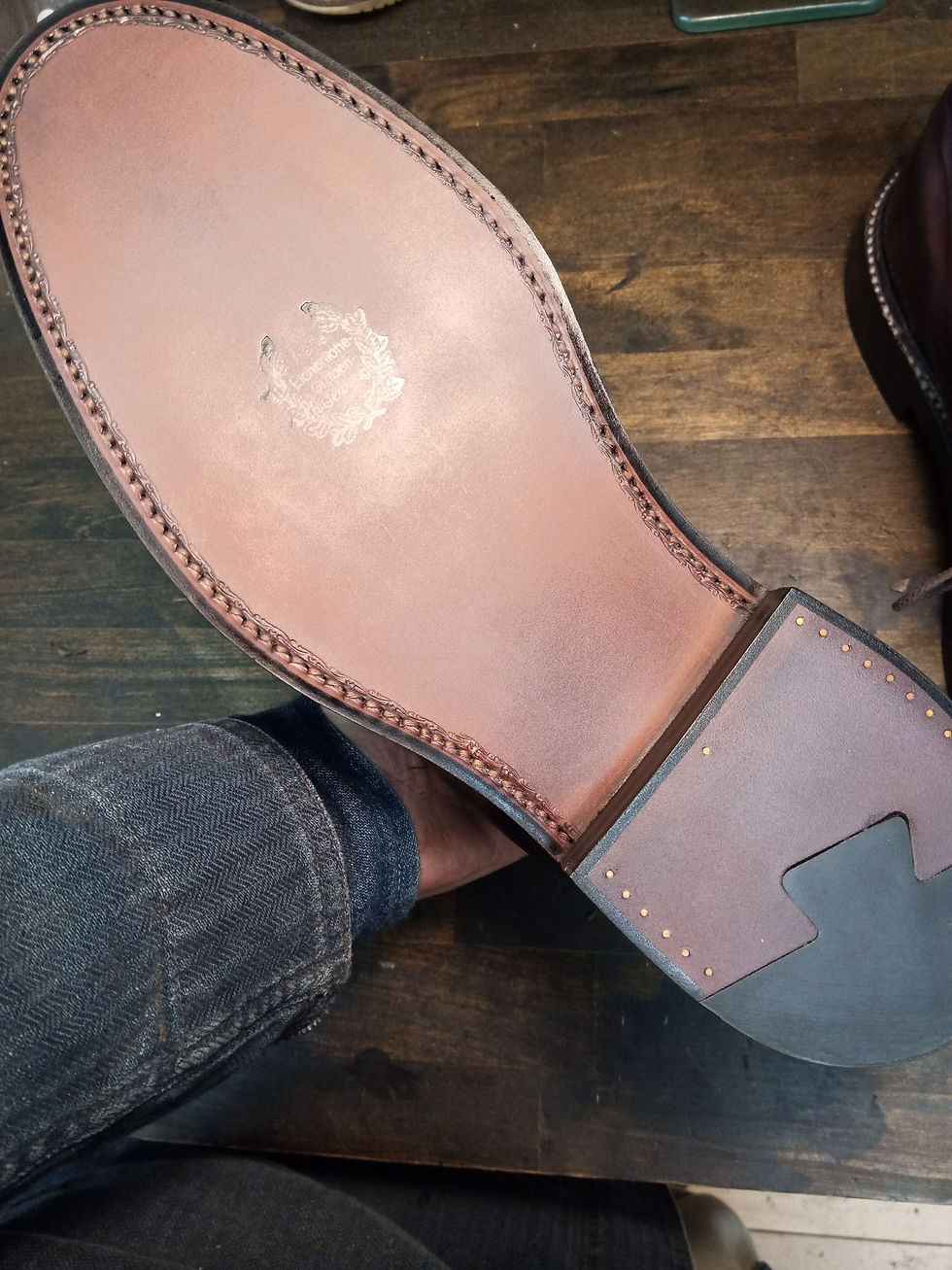Alden オールデン レザーソール交換