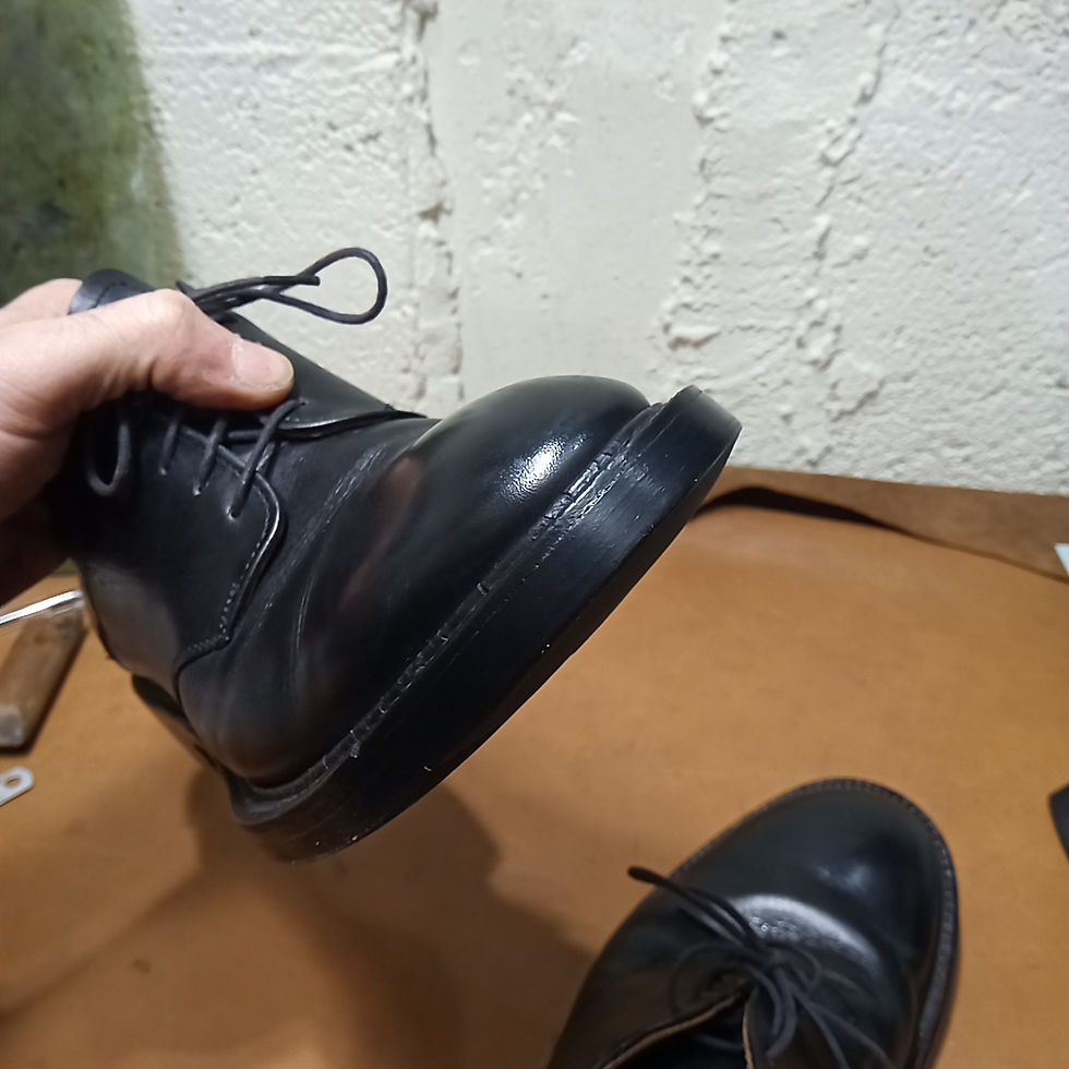 Alden(オールデン)BEAMS(ビームス)かかと修理 つま先補強