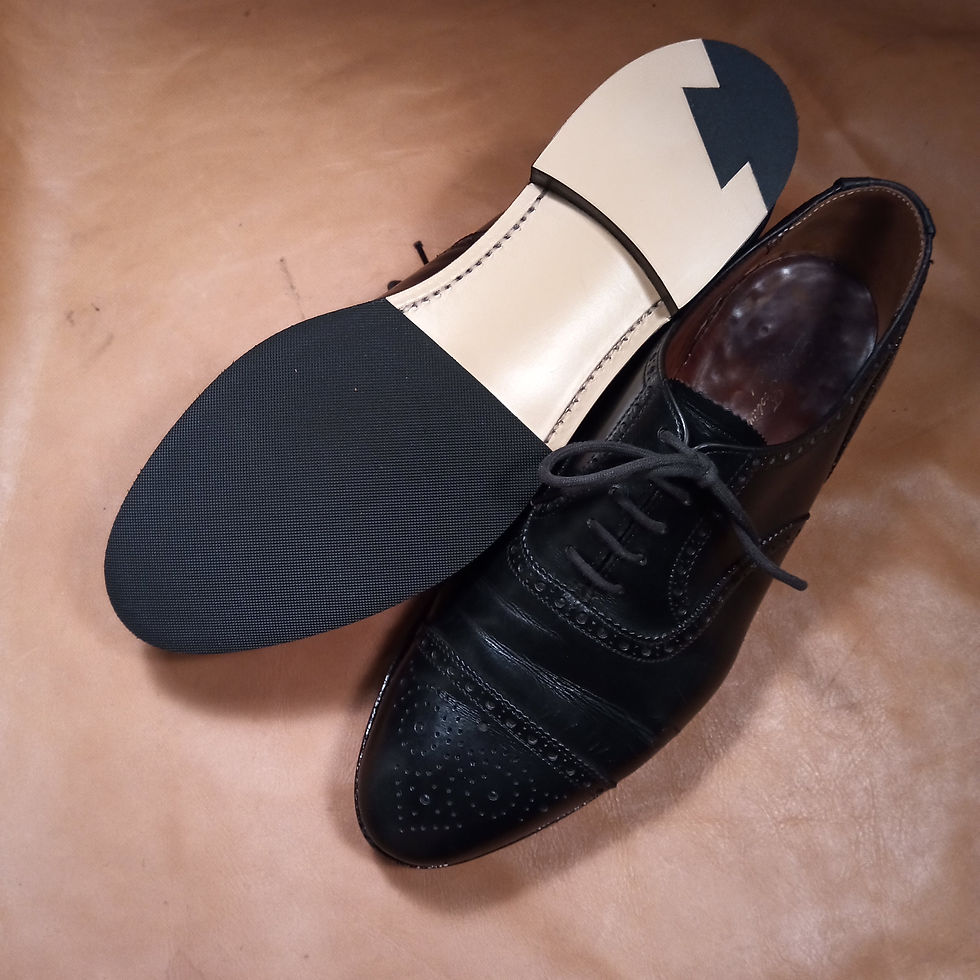 Lloyd Footwear(ロイドフットウェア) オールソール+ハーフソール、カウンターライニング