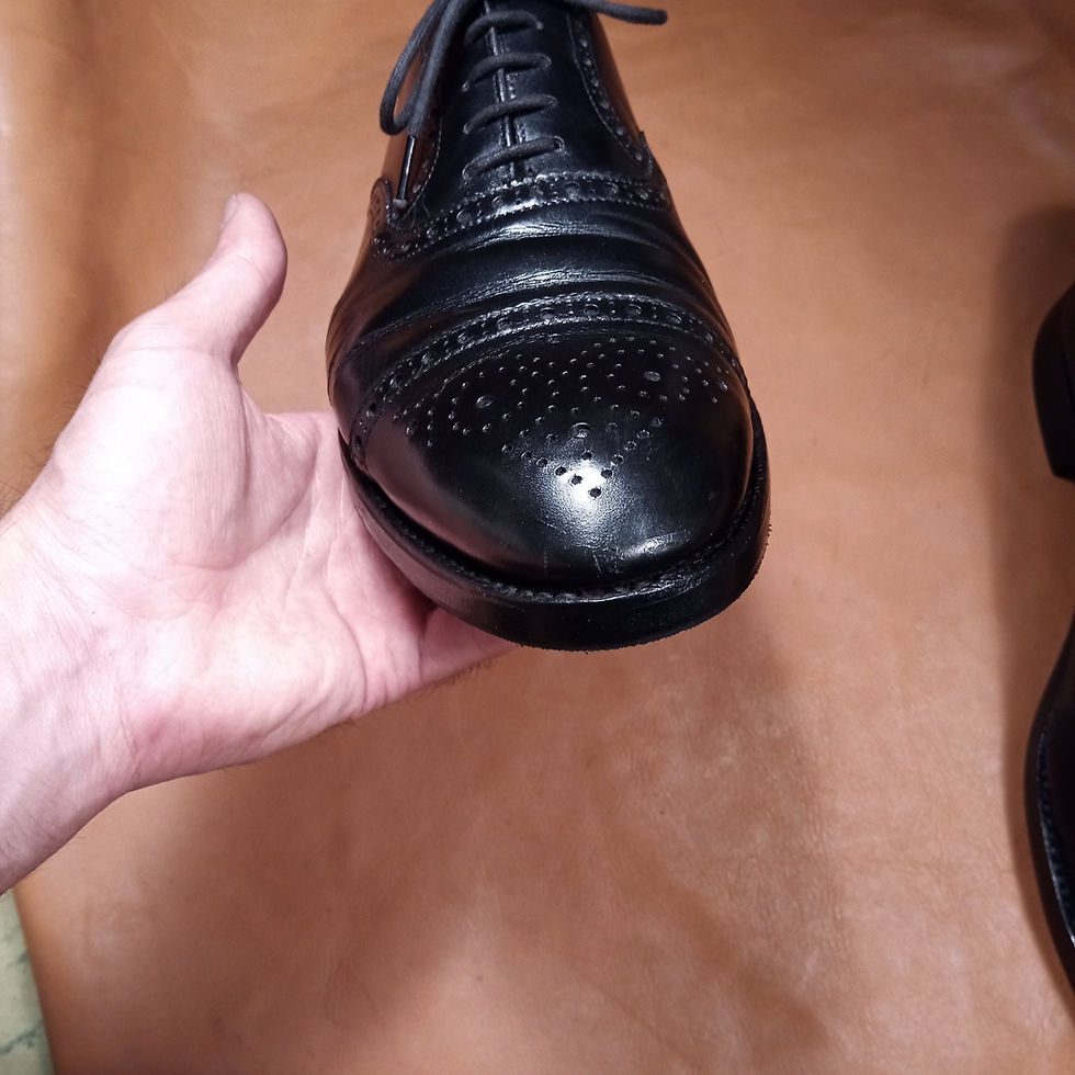 Lloyd Footwear(ロイドフットウェア) オールソール+ハーフソール、カウンターライニング