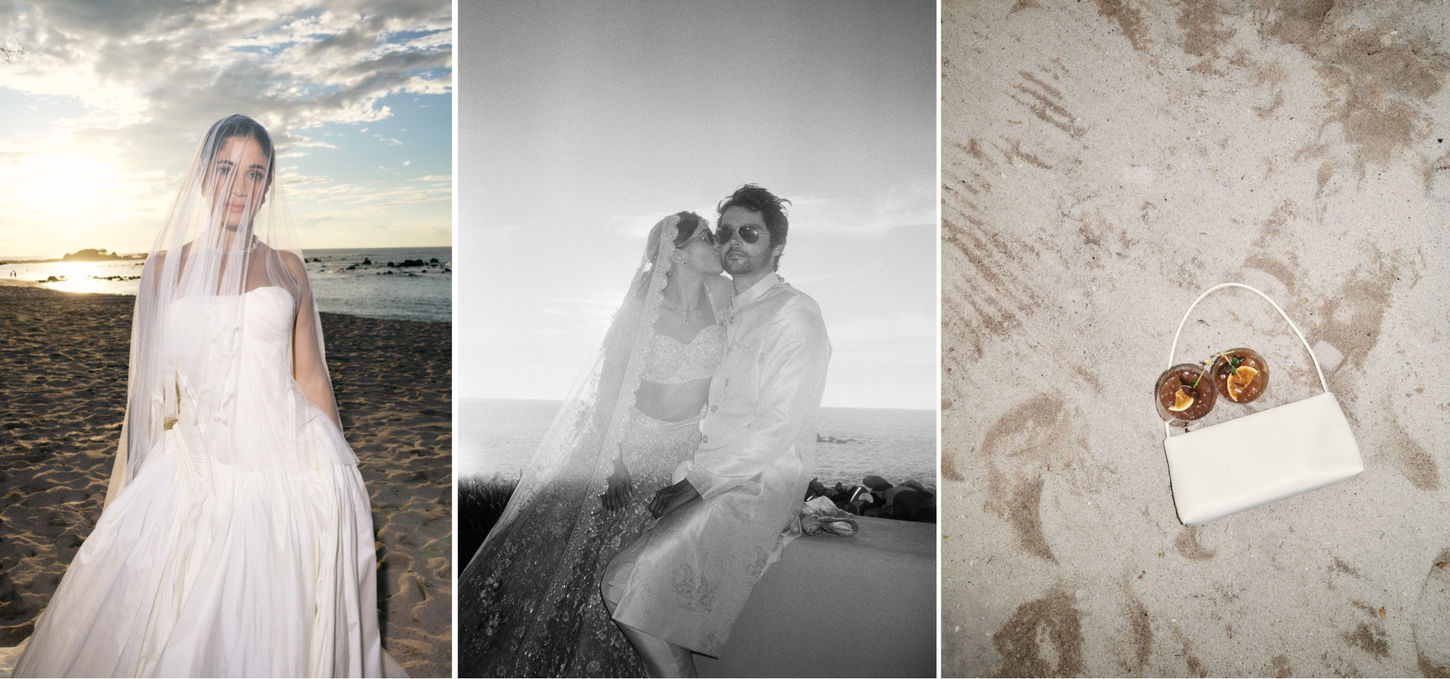 bride portraits indian western wedding punta mita mexico