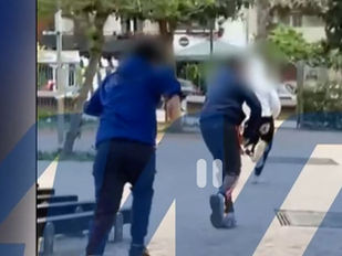 Ανήλικοι λήστευαν συνομήλικούς τους με μαχαίρι - Bίντεο ντοκουμέντο