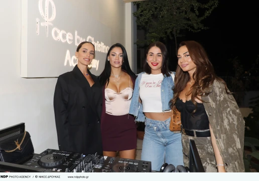 Λαμπερό party ομορφιάς της Χριστίνας Μπίτα στο Παλαιό Φάληρο (φωτος)