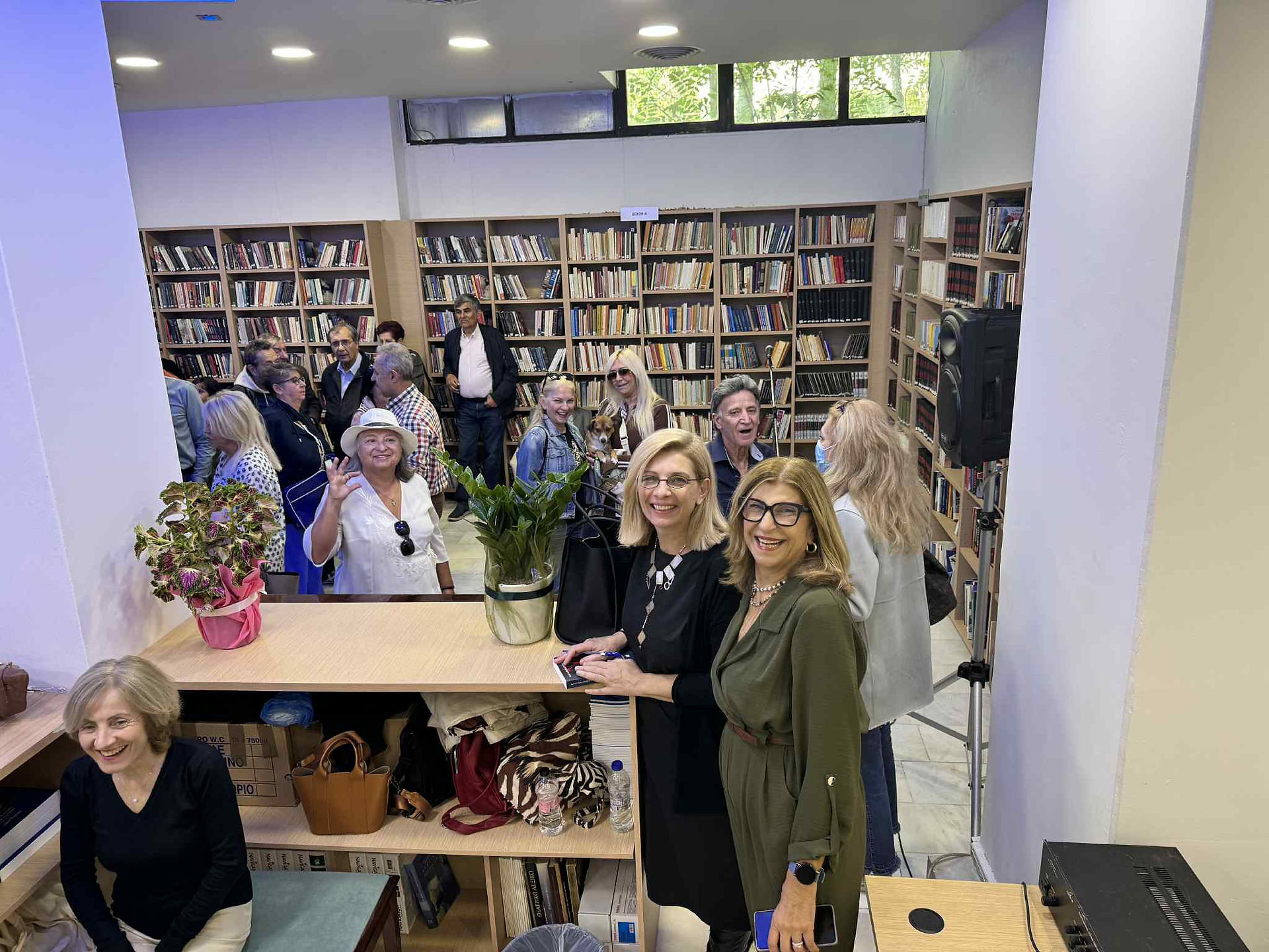 Εγκαίνια του νέου χώρου της Κεντρικής Βιβλιοθήκης Παλαιού Φαλήρου με θερμή ανταπόκριση από το κοινό