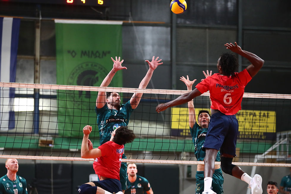 Βόλεϊ ανδρών: Νικητής ο Μίλωνας στο ιστορικό ντέρμπι της Νέας Σμύρνης με τον Πανιώνιο με 3-1