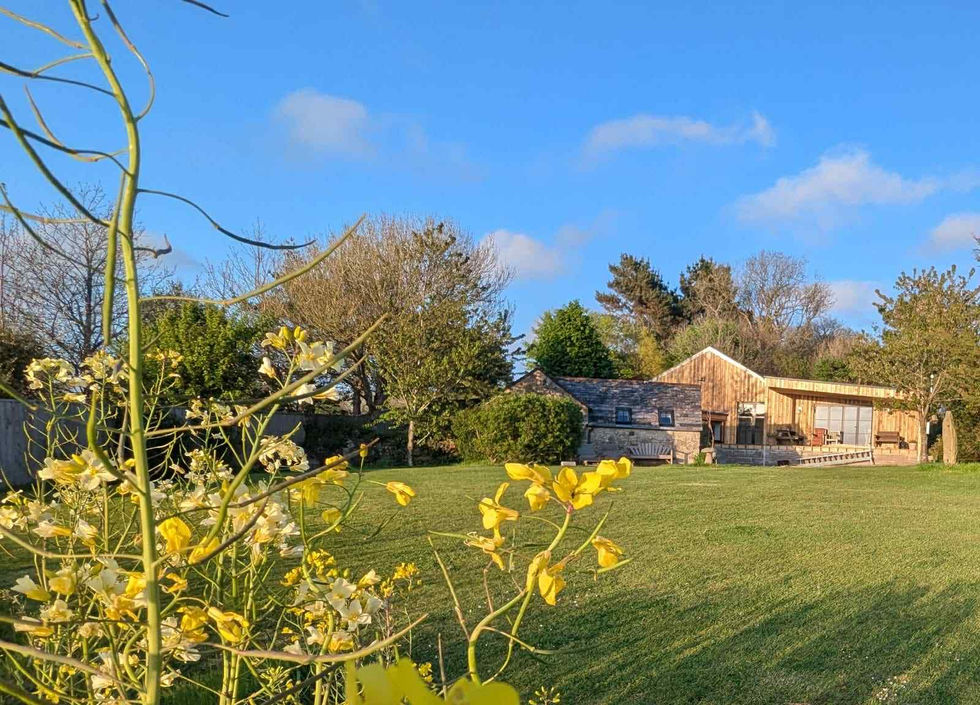 Countryside barn extension of home, architectural planning