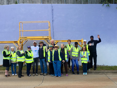 Texas Blossoms volunteering planting trees nonprofit fort worth texas environmental charity