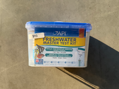 【新品未開封】API Freshwater Master Test Kit Amazon.com : API Freshwater Master Test Kit : Pet Supplies