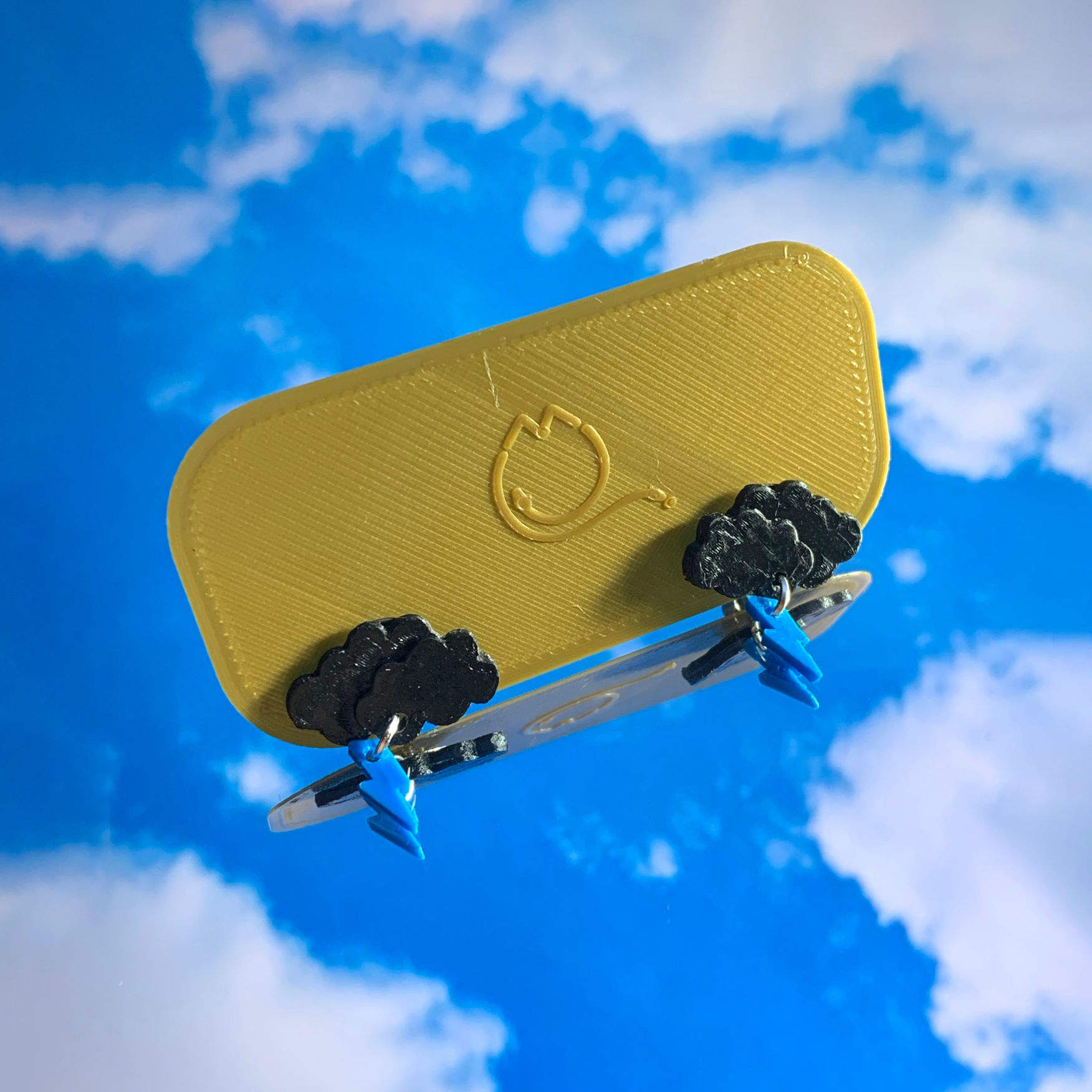 Pendientes TORMENTA minis (rosca)