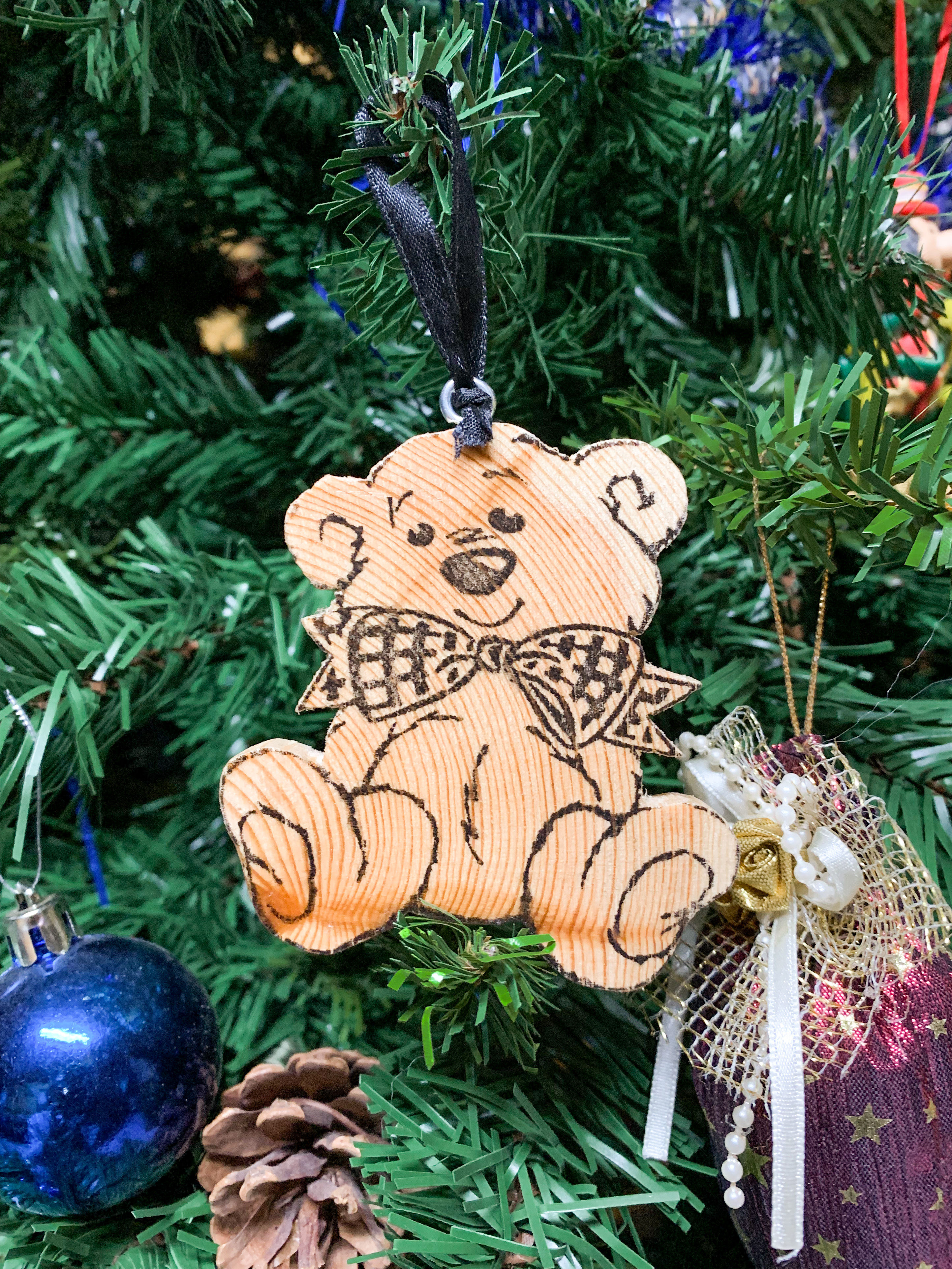 Adorno navideño MADERA