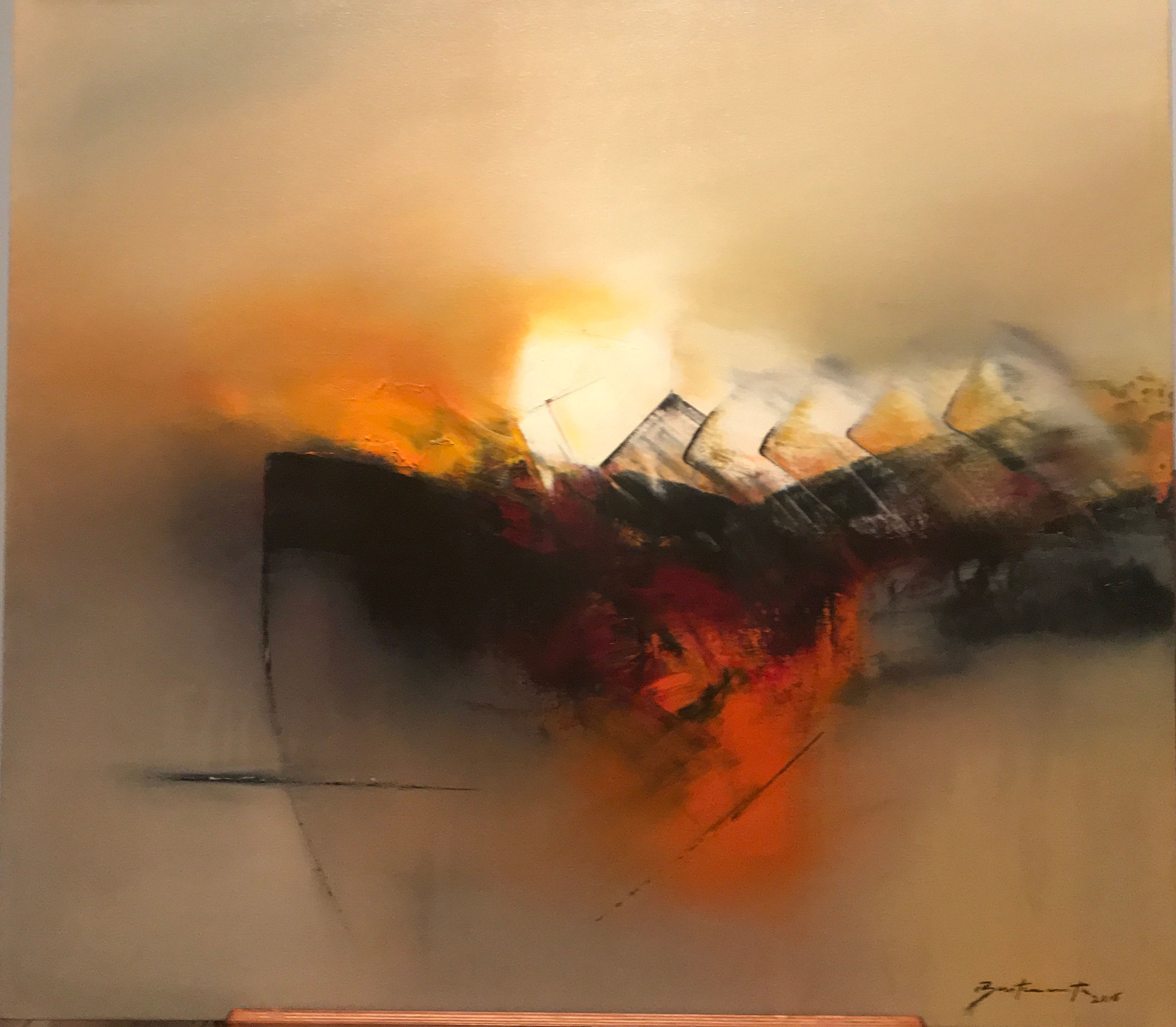 Landscape of the Sun Gods XIV 2016 80 x 90cm / 35 x 32in