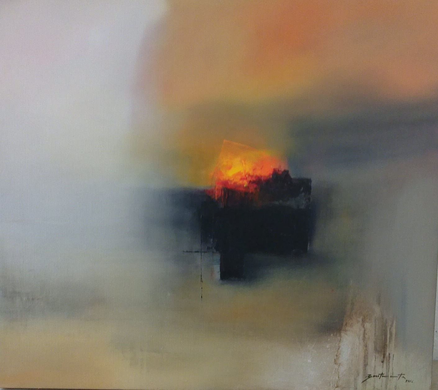 Landscape of the Sun Gods VI 2016 80 x 90cm / 35 x 32in.