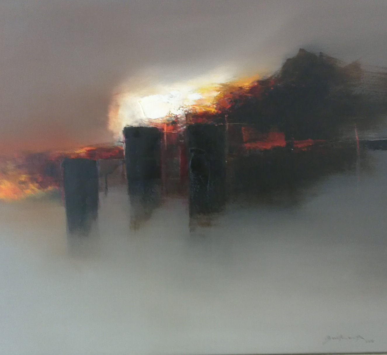 Landscape of the Sun Gods XII 2016 80 x 90cm / 35 x 32in.